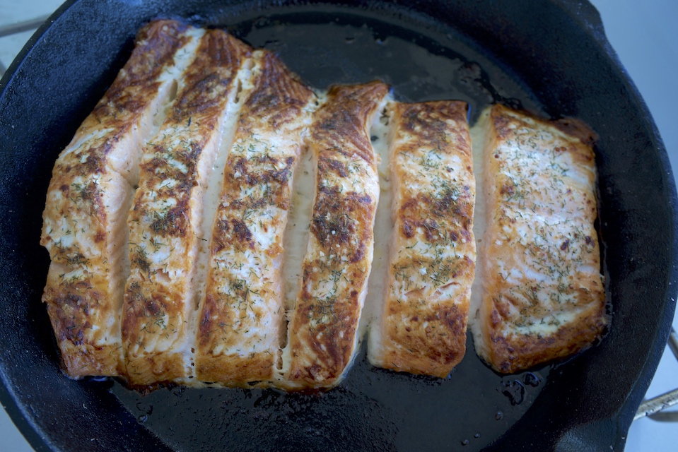 Cast Iron Pan Salmon